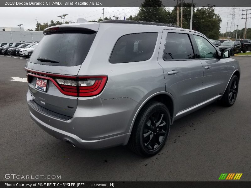 Billet Metallic / Black 2018 Dodge Durango GT AWD
