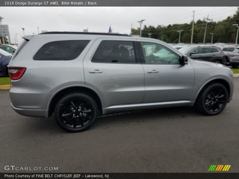 Billet Metallic / Black 2018 Dodge Durango GT AWD