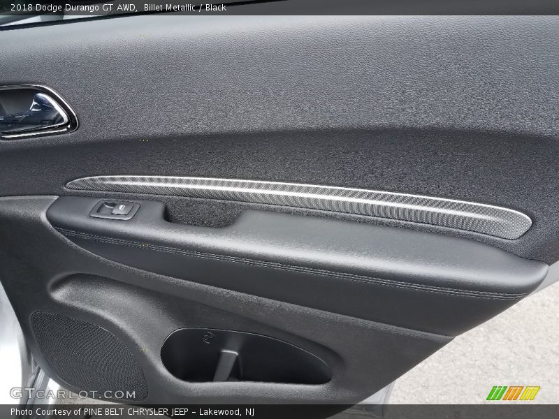 Billet Metallic / Black 2018 Dodge Durango GT AWD