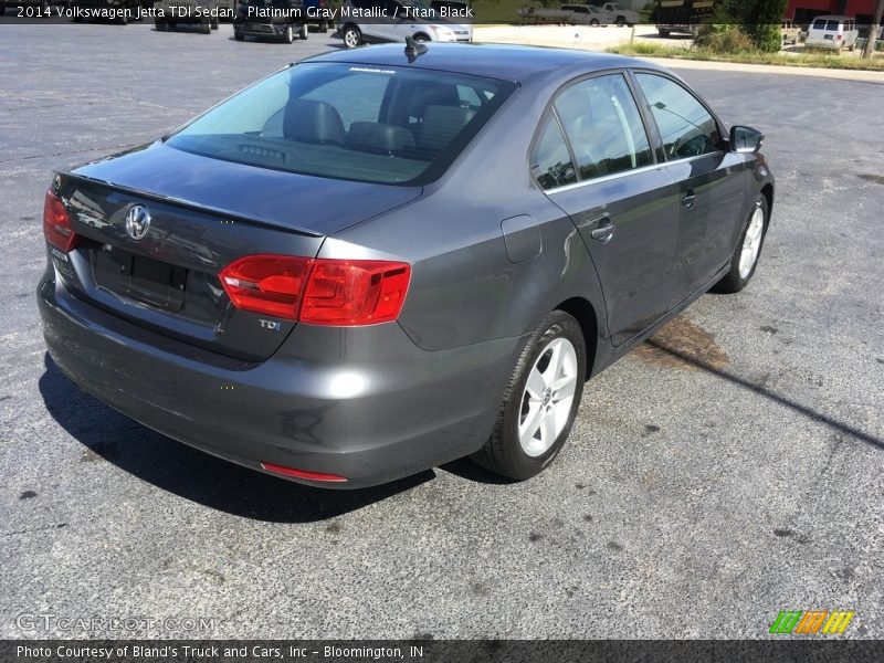 Platinum Gray Metallic / Titan Black 2014 Volkswagen Jetta TDI Sedan