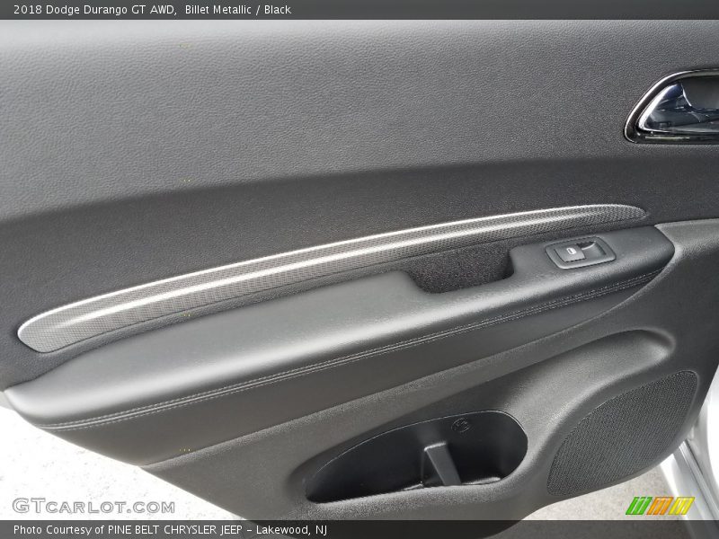 Billet Metallic / Black 2018 Dodge Durango GT AWD