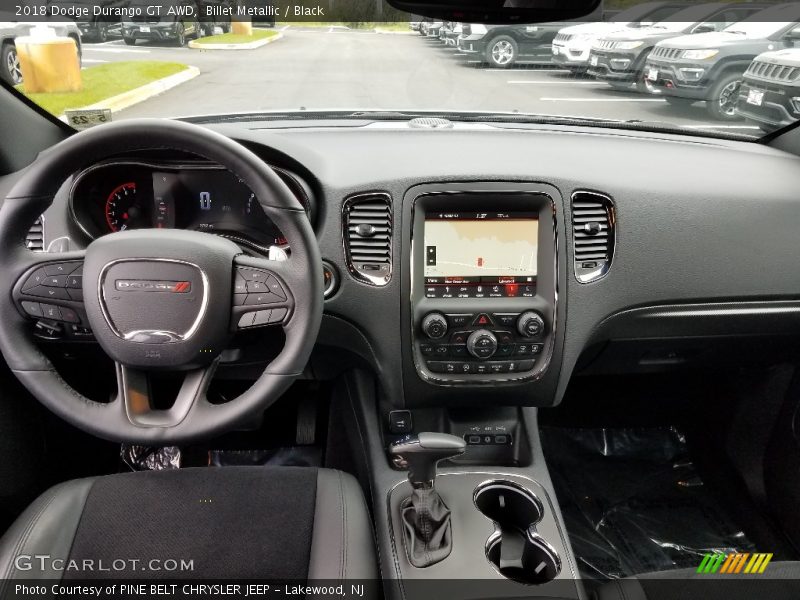 Billet Metallic / Black 2018 Dodge Durango GT AWD