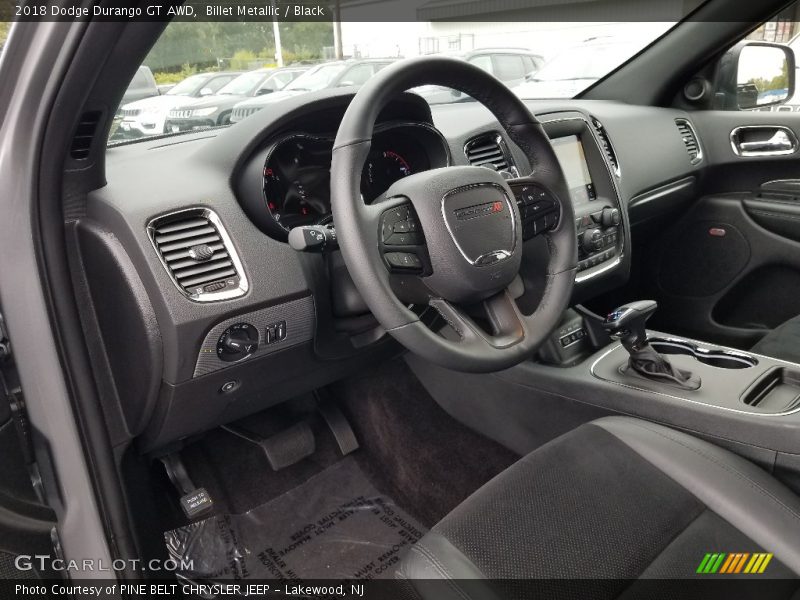 Billet Metallic / Black 2018 Dodge Durango GT AWD