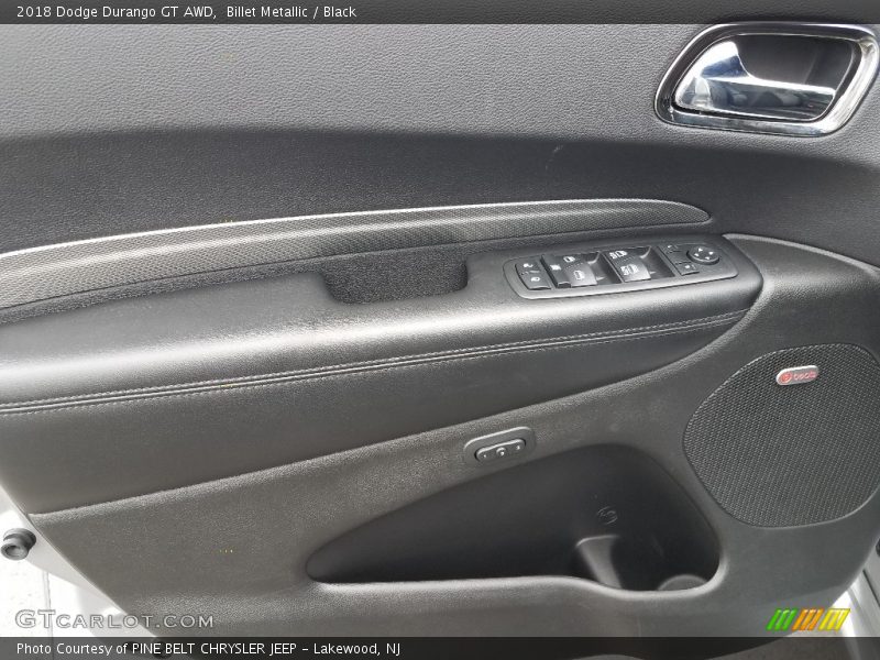 Billet Metallic / Black 2018 Dodge Durango GT AWD