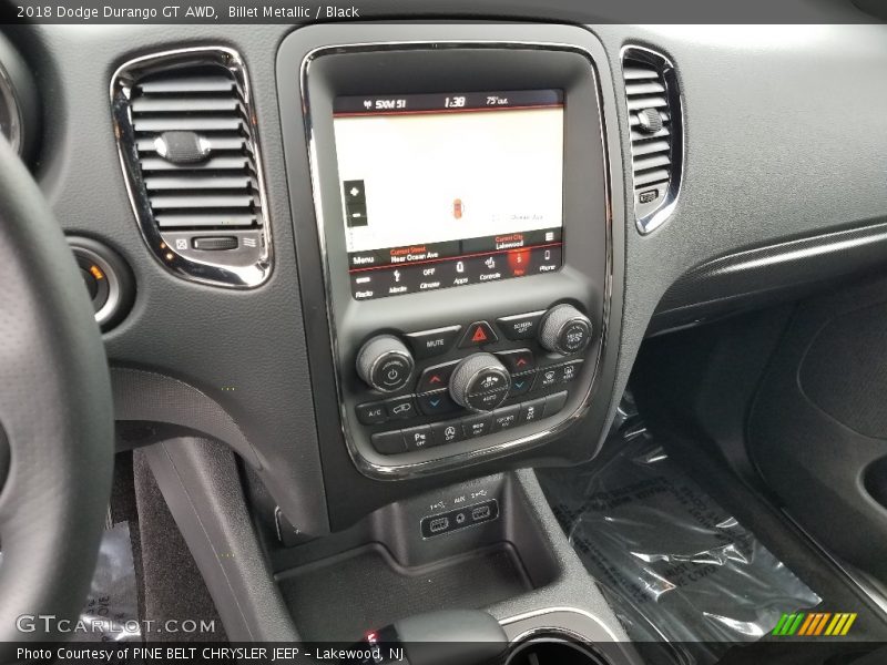 Billet Metallic / Black 2018 Dodge Durango GT AWD