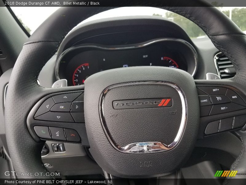 Billet Metallic / Black 2018 Dodge Durango GT AWD