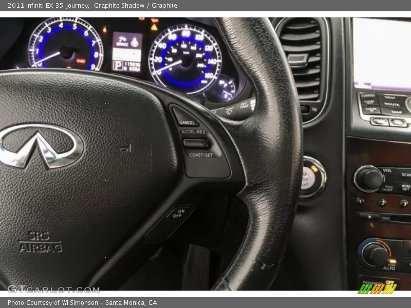 Graphite Shadow / Graphite 2011 Infiniti EX 35 Journey