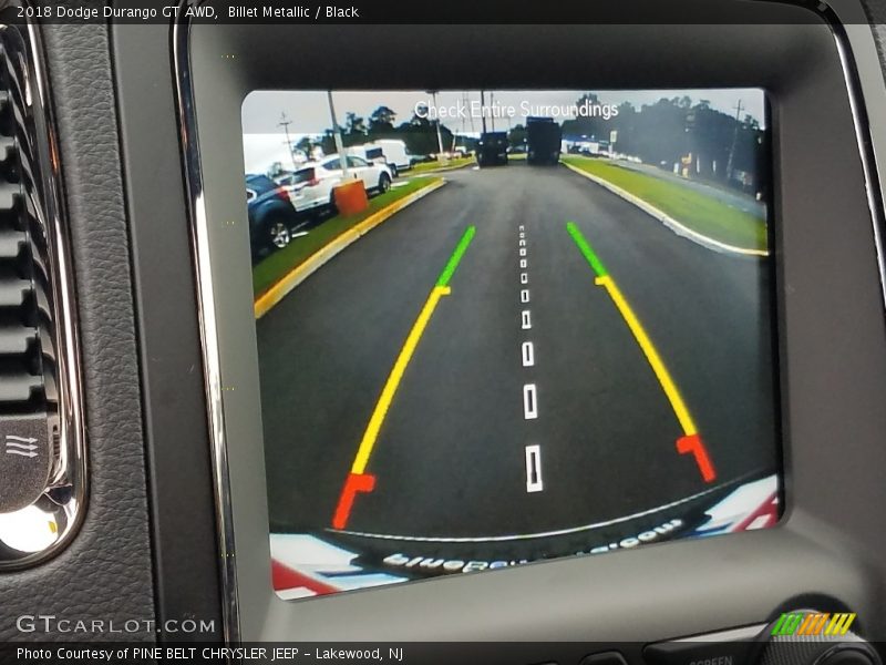 Billet Metallic / Black 2018 Dodge Durango GT AWD