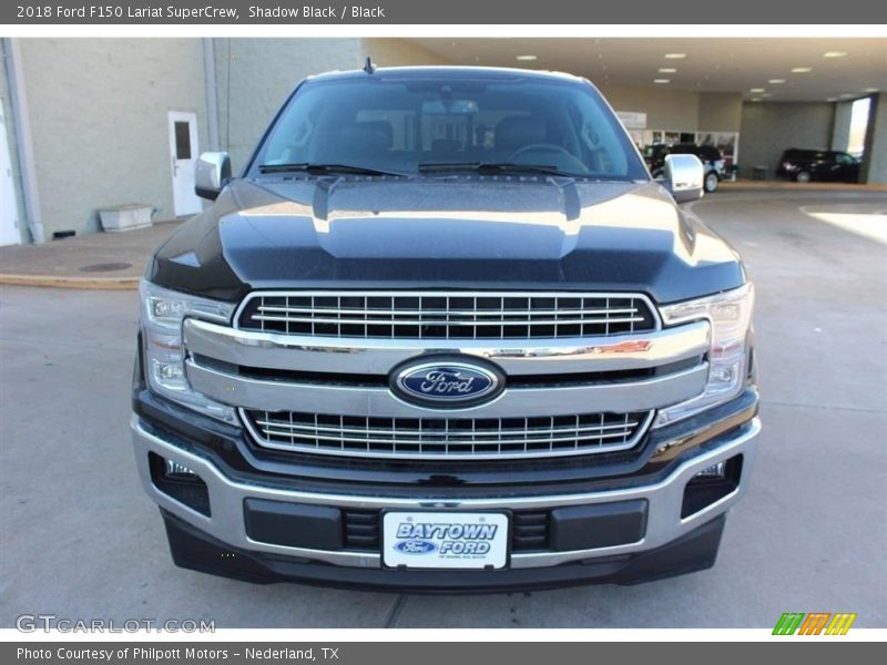 Shadow Black / Black 2018 Ford F150 Lariat SuperCrew