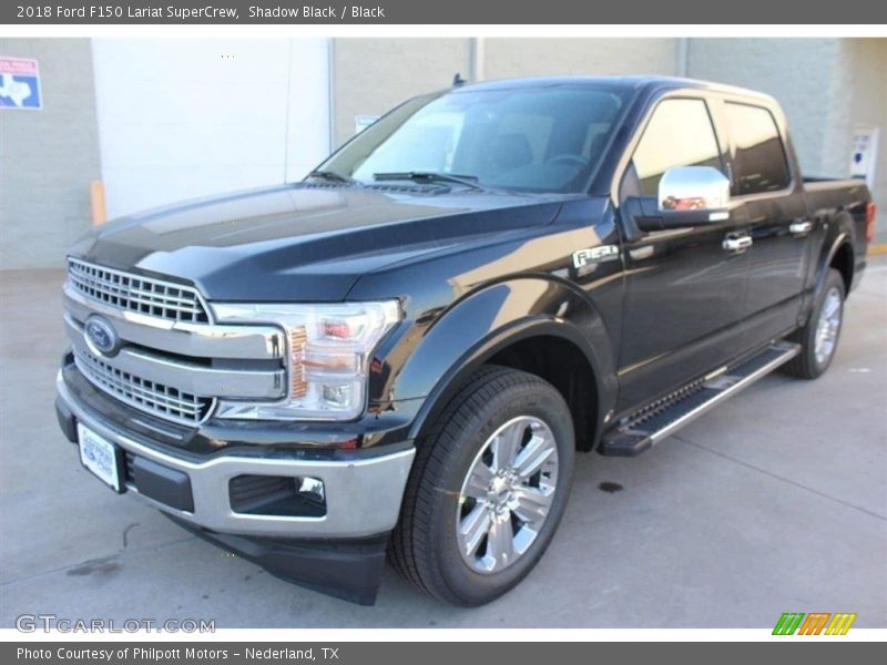 Shadow Black / Black 2018 Ford F150 Lariat SuperCrew