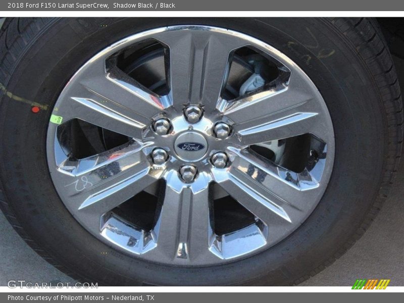 Shadow Black / Black 2018 Ford F150 Lariat SuperCrew