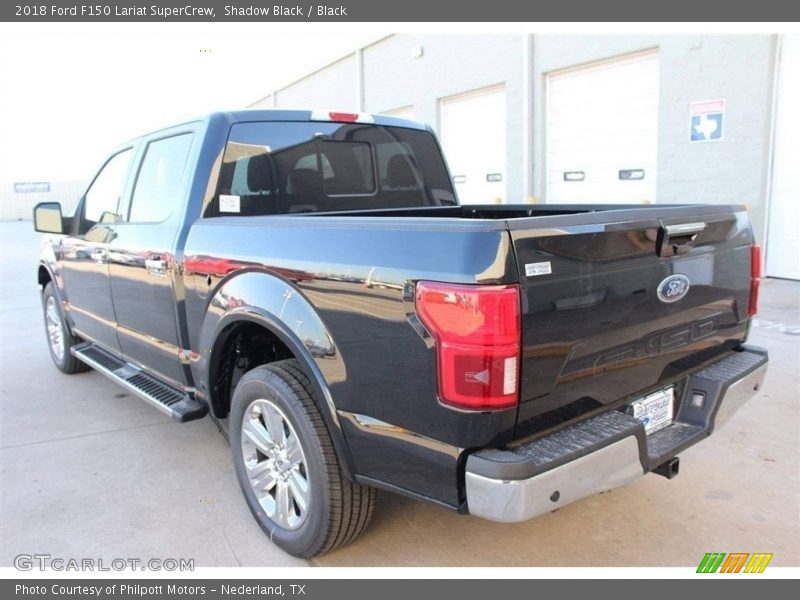 Shadow Black / Black 2018 Ford F150 Lariat SuperCrew