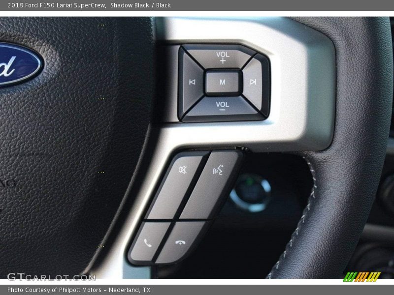 Shadow Black / Black 2018 Ford F150 Lariat SuperCrew