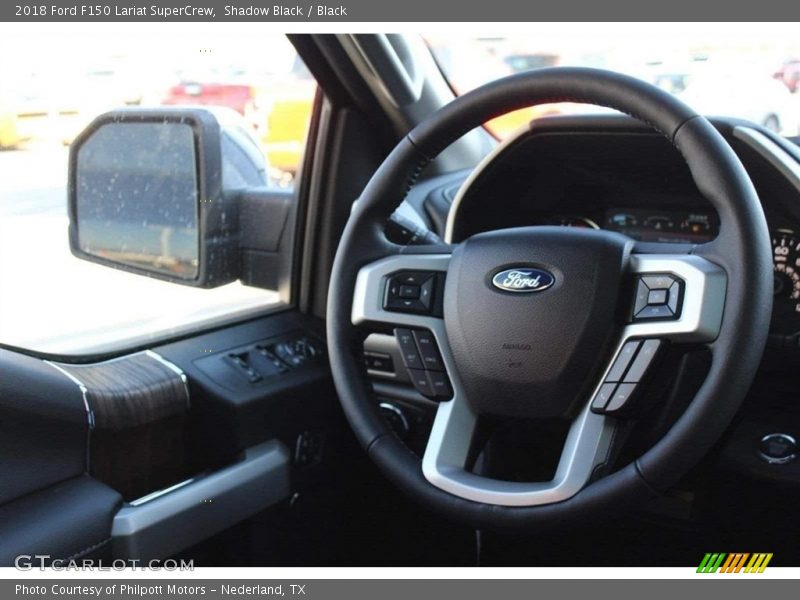 Shadow Black / Black 2018 Ford F150 Lariat SuperCrew