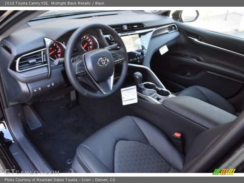  2019 Camry XSE Black Interior