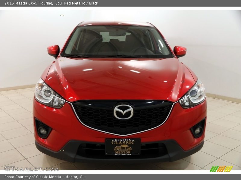 Soul Red Metallic / Black 2015 Mazda CX-5 Touring