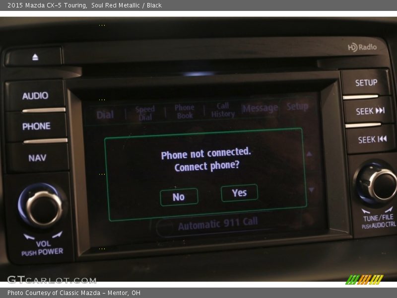 Soul Red Metallic / Black 2015 Mazda CX-5 Touring