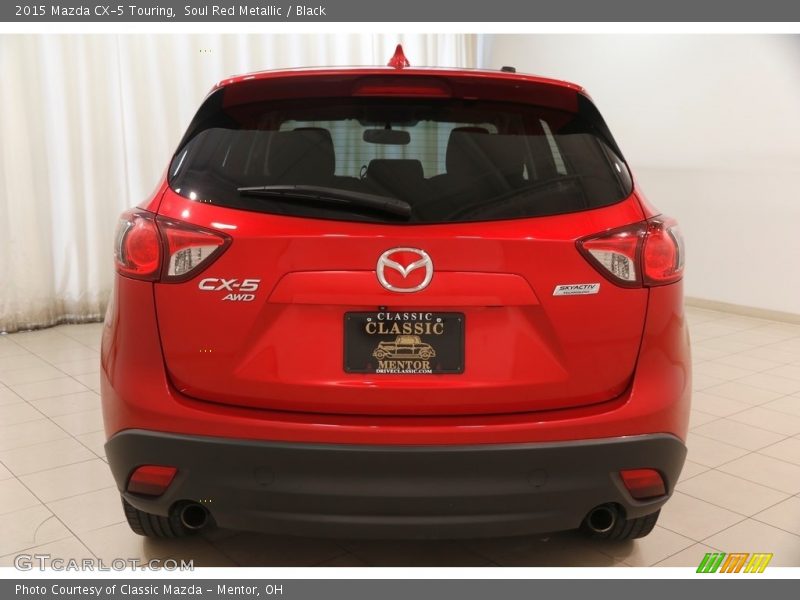 Soul Red Metallic / Black 2015 Mazda CX-5 Touring