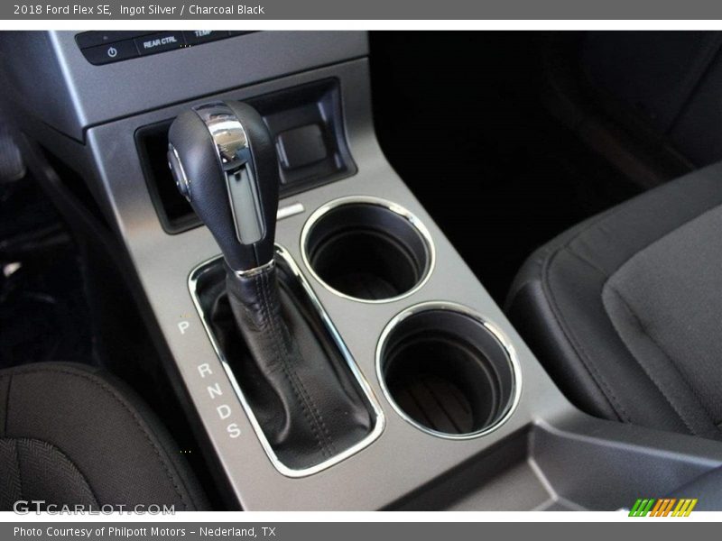 Ingot Silver / Charcoal Black 2018 Ford Flex SE