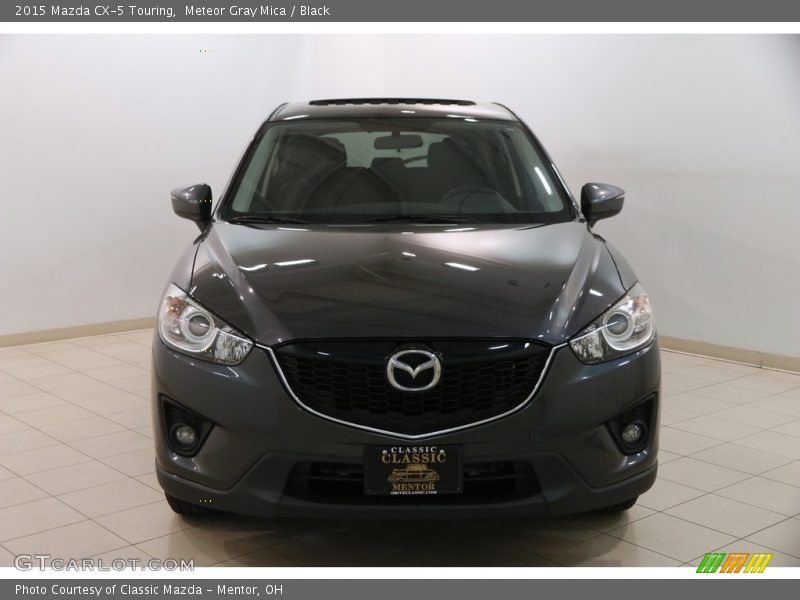 Meteor Gray Mica / Black 2015 Mazda CX-5 Touring