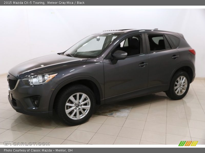 Meteor Gray Mica / Black 2015 Mazda CX-5 Touring