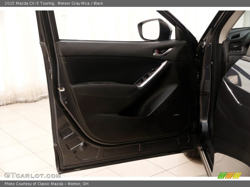 Meteor Gray Mica / Black 2015 Mazda CX-5 Touring