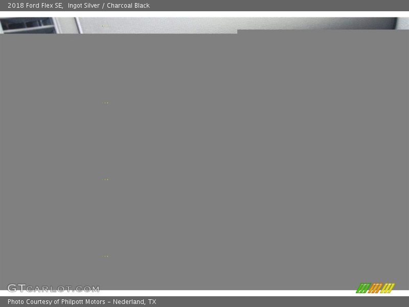 Ingot Silver / Charcoal Black 2018 Ford Flex SE