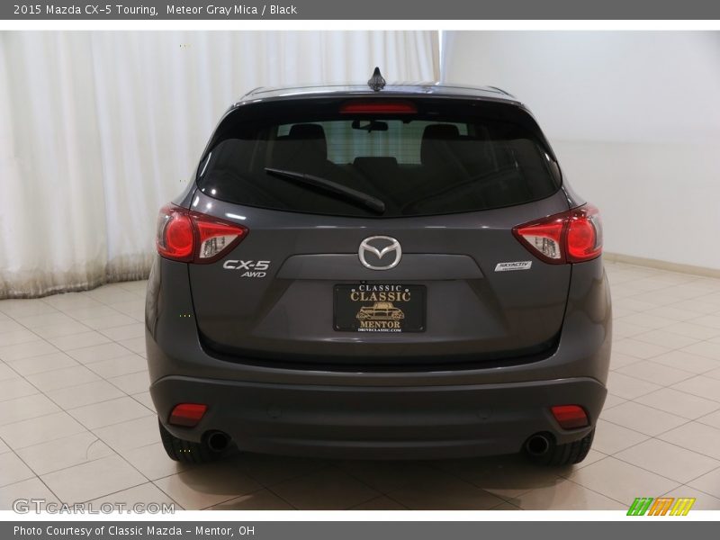 Meteor Gray Mica / Black 2015 Mazda CX-5 Touring
