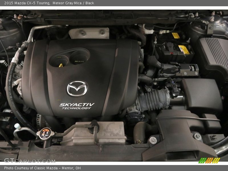 Meteor Gray Mica / Black 2015 Mazda CX-5 Touring