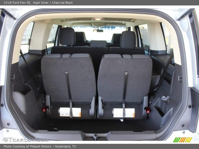 Ingot Silver / Charcoal Black 2018 Ford Flex SE