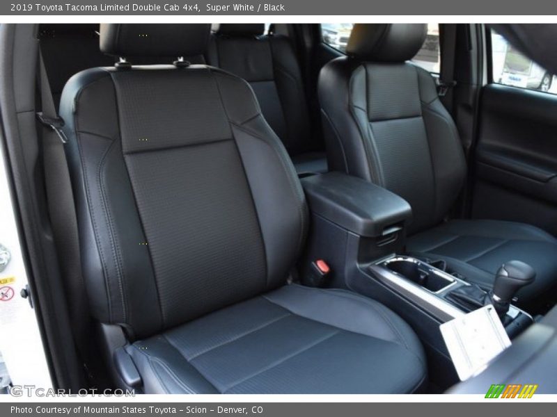 Front Seat of 2019 Tacoma Limited Double Cab 4x4