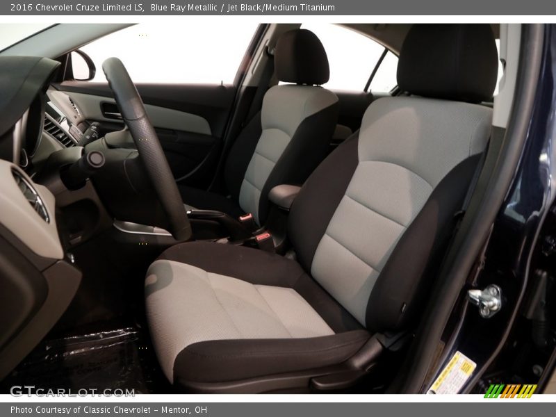 Blue Ray Metallic / Jet Black/Medium Titanium 2016 Chevrolet Cruze Limited LS