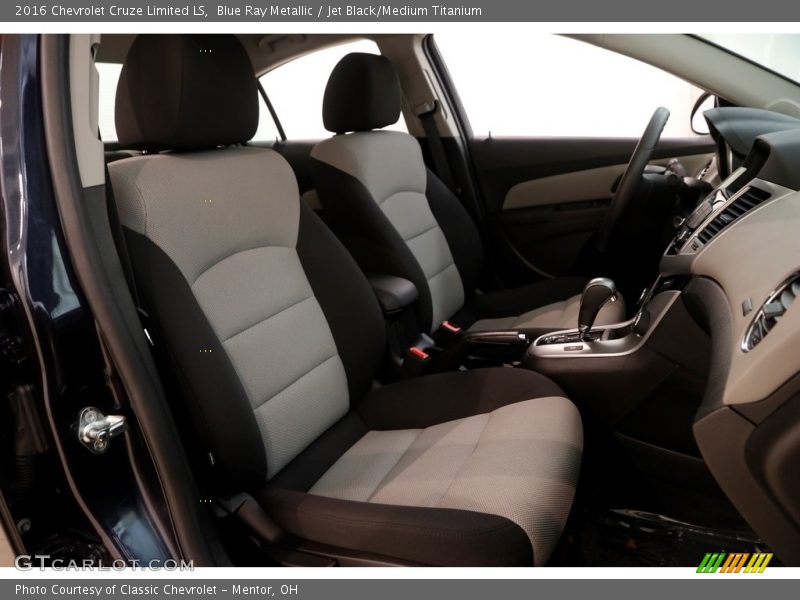Blue Ray Metallic / Jet Black/Medium Titanium 2016 Chevrolet Cruze Limited LS