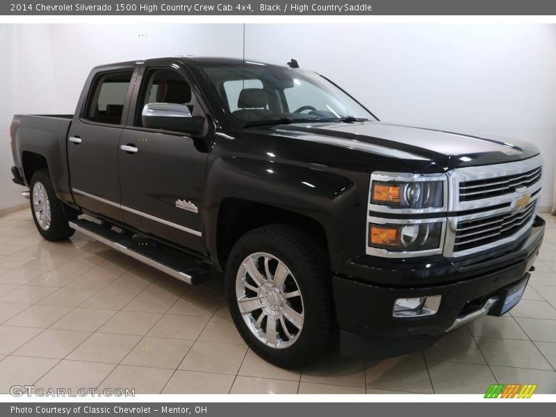 Black / High Country Saddle 2014 Chevrolet Silverado 1500 High Country Crew Cab 4x4