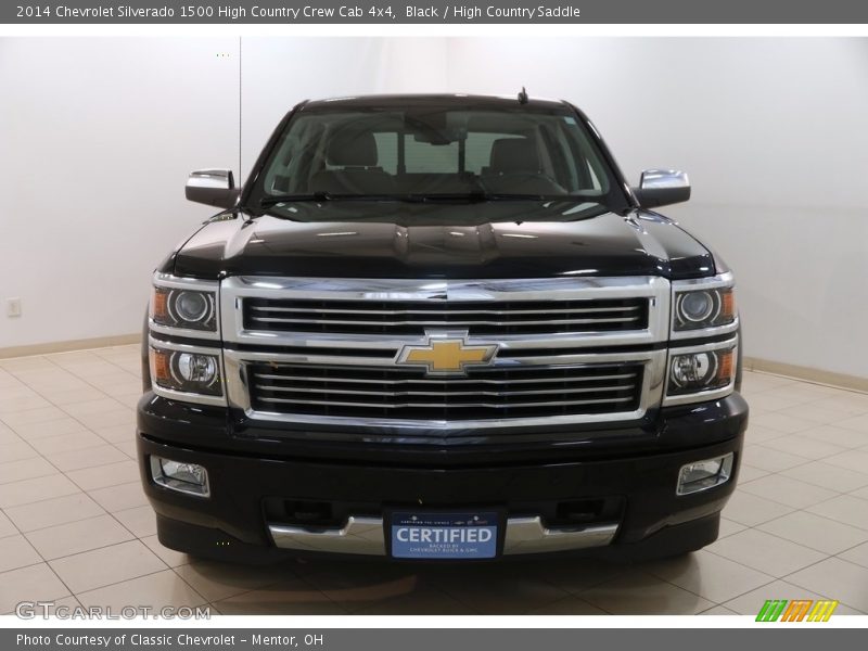 Black / High Country Saddle 2014 Chevrolet Silverado 1500 High Country Crew Cab 4x4