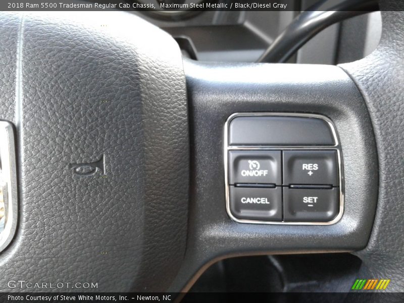  2018 5500 Tradesman Regular Cab Chassis Steering Wheel