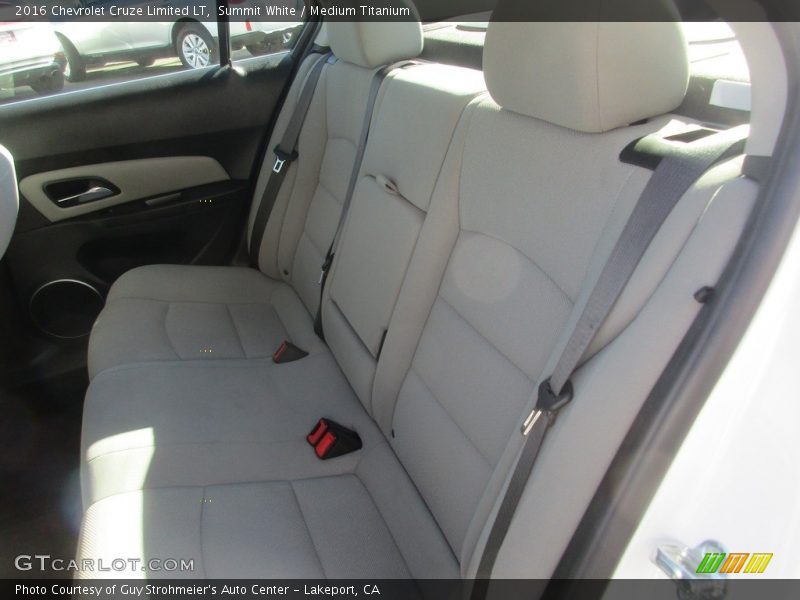 Summit White / Medium Titanium 2016 Chevrolet Cruze Limited LT