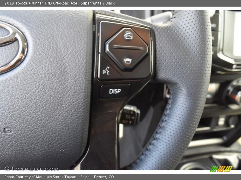 Super White / Black 2019 Toyota 4Runner TRD Off-Road 4x4