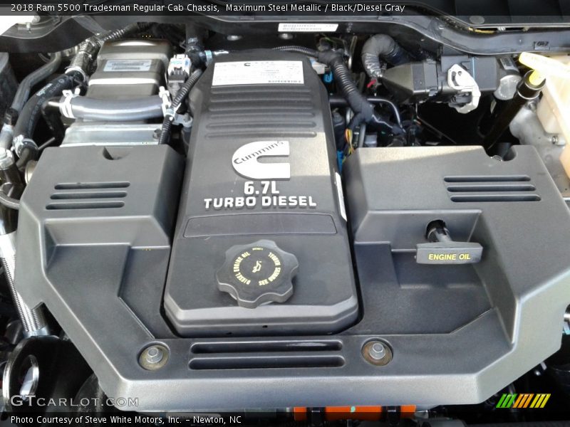  2018 5500 Tradesman Regular Cab Chassis Engine - 6.7 Liter OHV 24-Valve Cummins Turbo-Diesel Inline 6 Cylinder