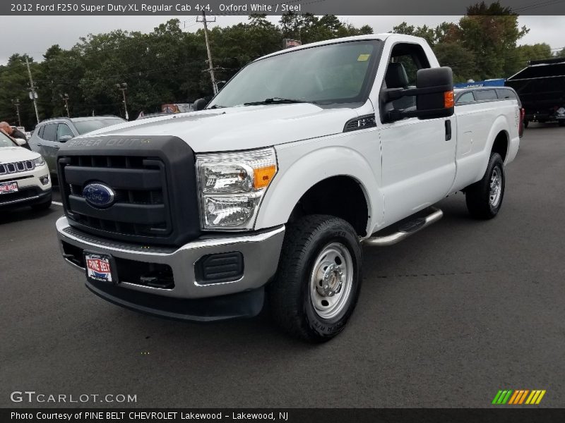 Oxford White / Steel 2012 Ford F250 Super Duty XL Regular Cab 4x4