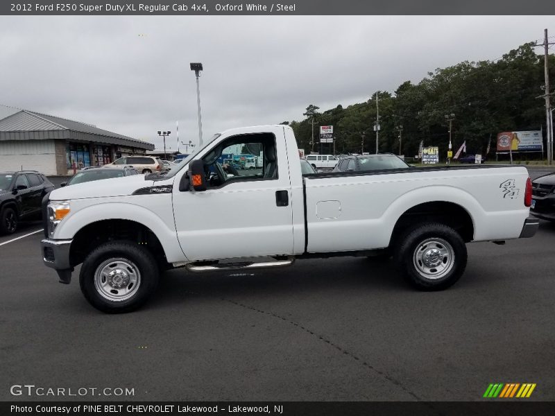 Oxford White / Steel 2012 Ford F250 Super Duty XL Regular Cab 4x4