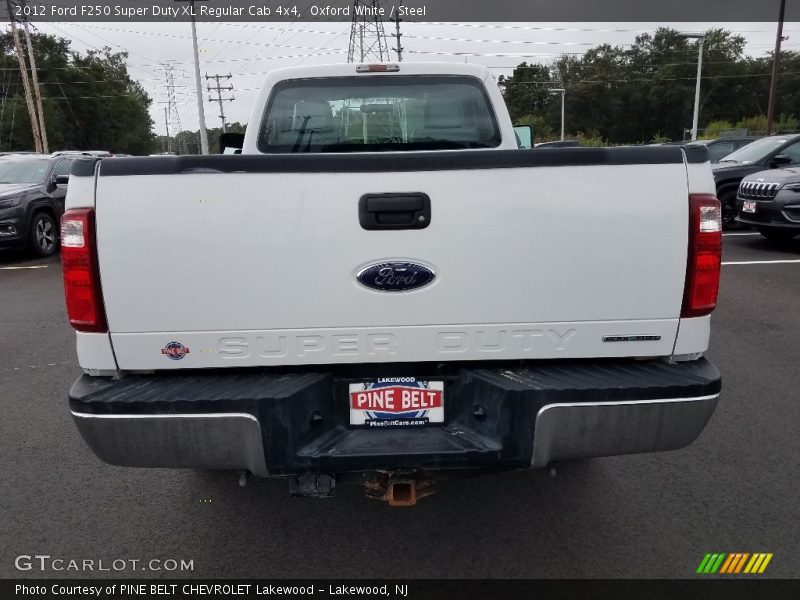 Oxford White / Steel 2012 Ford F250 Super Duty XL Regular Cab 4x4