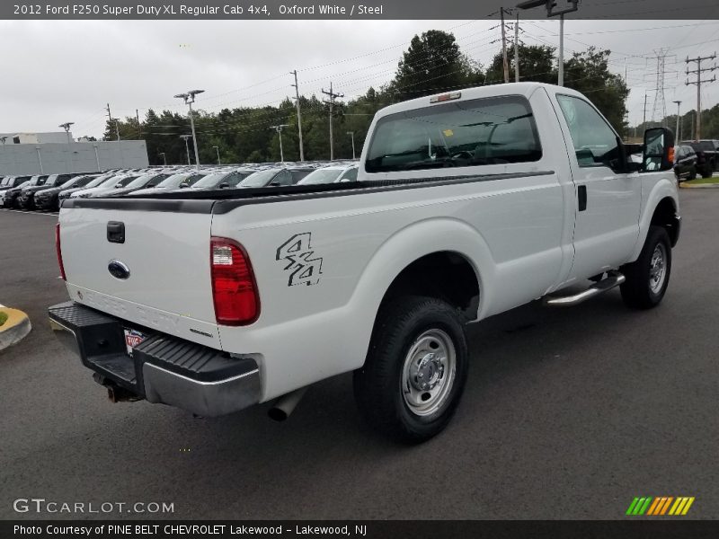 Oxford White / Steel 2012 Ford F250 Super Duty XL Regular Cab 4x4