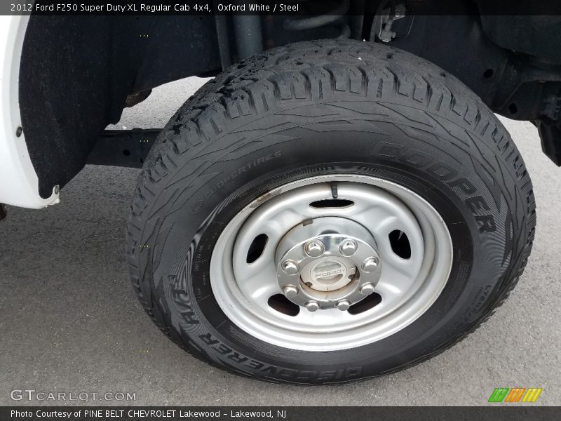 Oxford White / Steel 2012 Ford F250 Super Duty XL Regular Cab 4x4