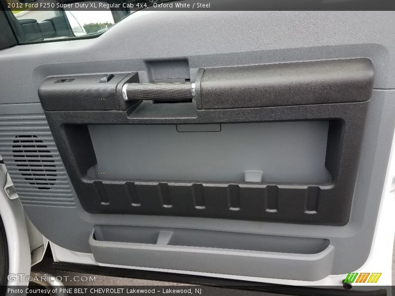 Oxford White / Steel 2012 Ford F250 Super Duty XL Regular Cab 4x4
