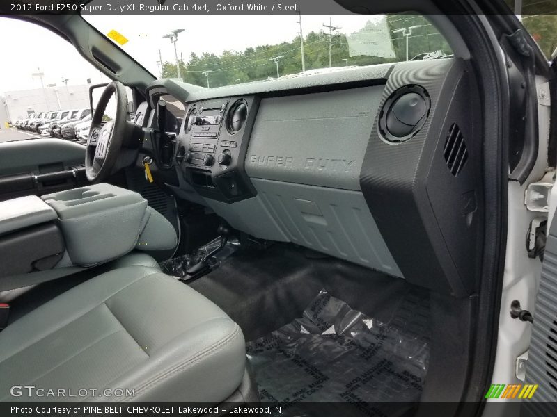 Oxford White / Steel 2012 Ford F250 Super Duty XL Regular Cab 4x4