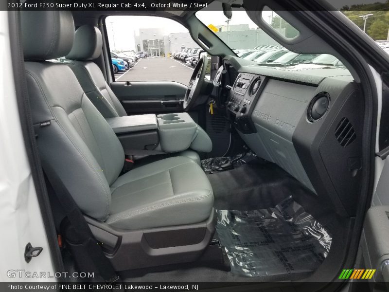Oxford White / Steel 2012 Ford F250 Super Duty XL Regular Cab 4x4