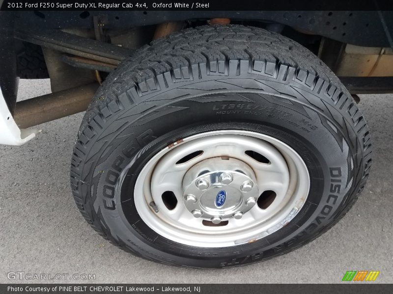 Oxford White / Steel 2012 Ford F250 Super Duty XL Regular Cab 4x4