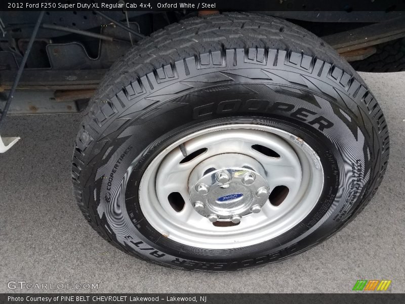 Oxford White / Steel 2012 Ford F250 Super Duty XL Regular Cab 4x4