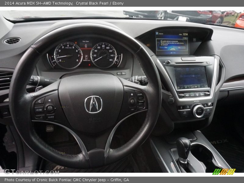 Crystal Black Pearl / Ebony 2014 Acura MDX SH-AWD Technology